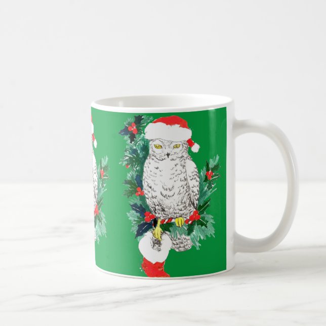 Whimsical Christmas Alaska Wildlife Coffee Mug (Right)