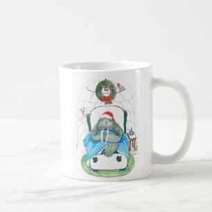 Whimsical Christmas Alaska Wildlife Coffee Mug