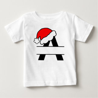 Whimsical Christmas Alphabet 'A' Design for Kids | Baby T-Shirt