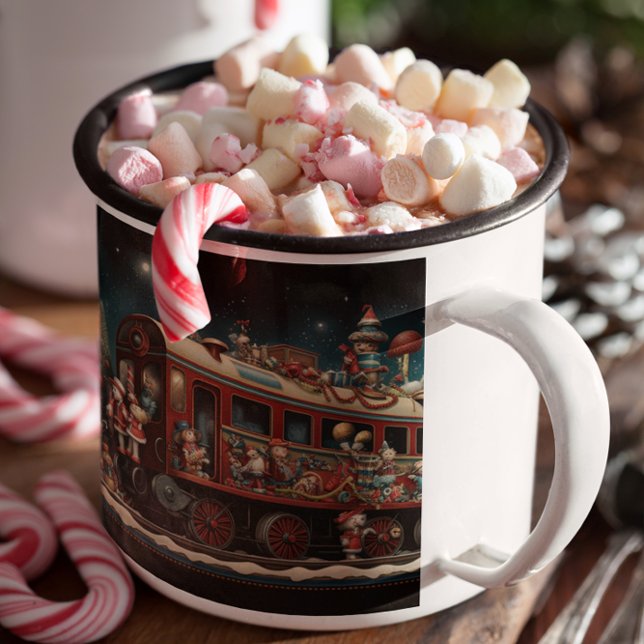 Whimsical Christmas Candy Train 2 Mug (Whimsical Christmas Candy Train 2 Mug
)
