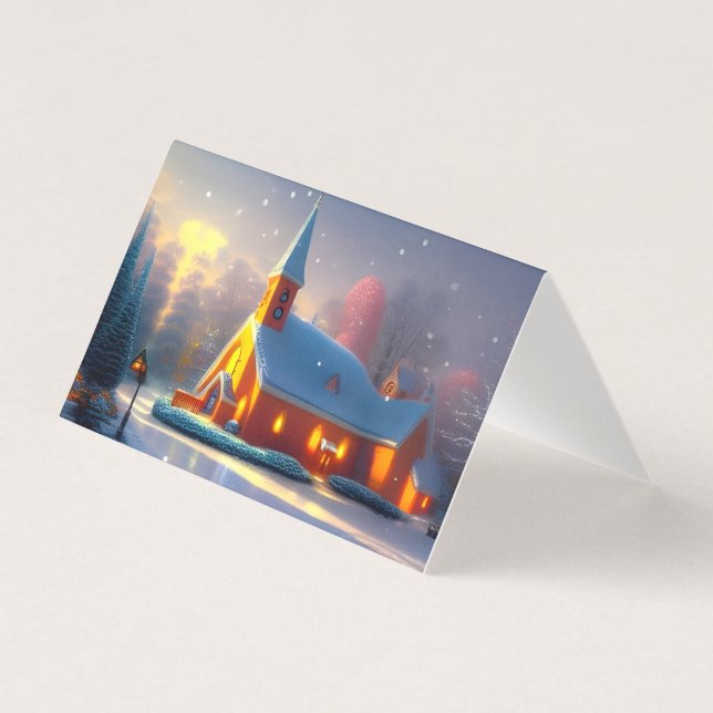 Whimsical Christmas Chapel (Front)