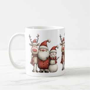 Whimsical Christmas Coffee Mug
