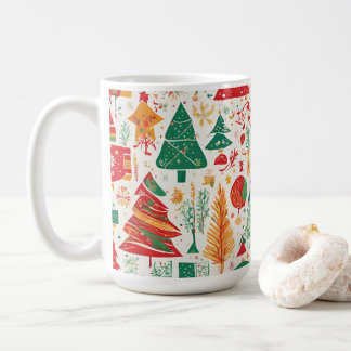 Whimsical Christmas Forest Mug