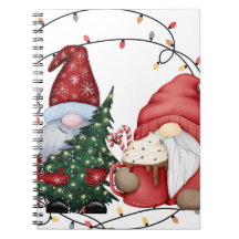 Whimsical Christmas Gnomes Scandinavian Holiday 