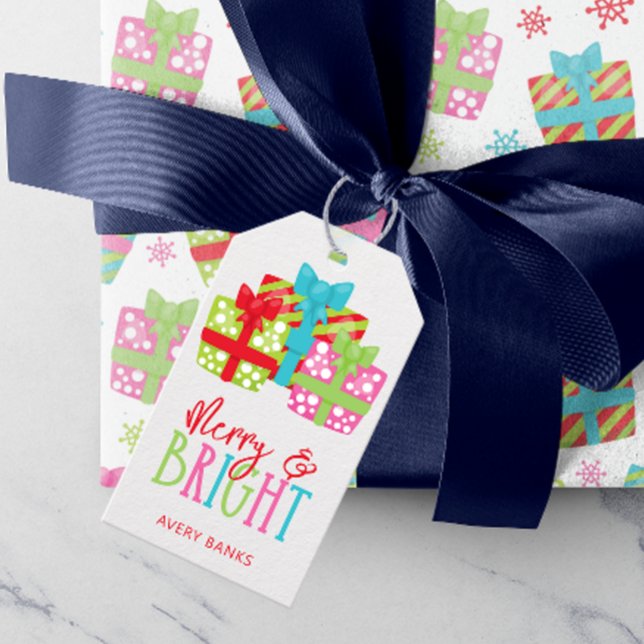 Whimsical Christmas Presents Gifts Gift Tags (Creator Uploaded)