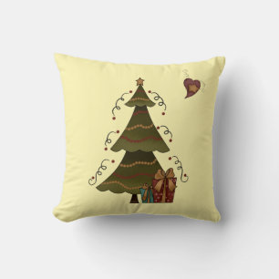Whimsical Christmas Tree  Cushion