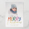 Whimsical Colourful Merry Christmas Full Photo