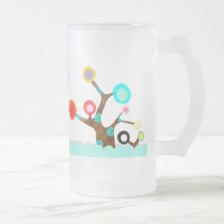 Whimsical Colourful Tree Mug