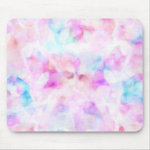 Whimsical Colours Watercolor Glam Mouse Mat