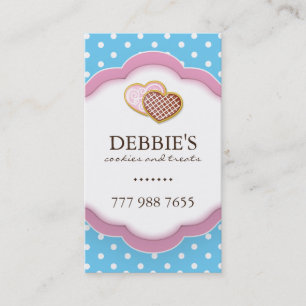 Whimsical Cookie Business Cards