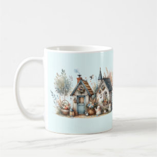 Whimsical Cottage Garden Coffee Mug