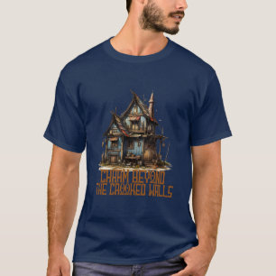 Whimsical Cottage Illustration gift idea  T-Shirt