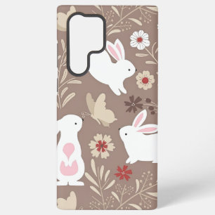 Whimsical Cottagecore Bunnies Samsung Galaxy Case