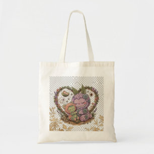 Whimsical Cottagecore Fantasy Art Tote Bag