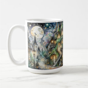 Whimsical Cottagecore Fantasy World Coffee Mug