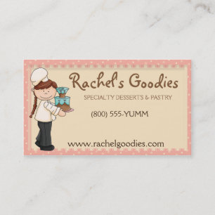 Whimsical Country Baker Business- Profile Card