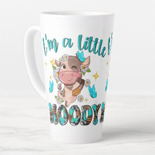 Whimsical Cow Humor Latte Mug
