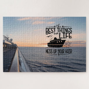 Whimsical Cruise Ship Jigsaw Puzzle