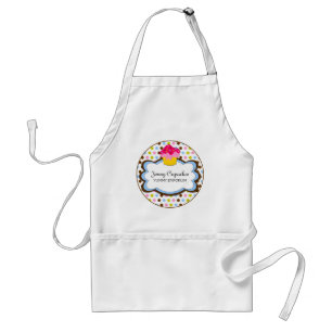 Whimsical Cupcake Bakery Personalised Apron