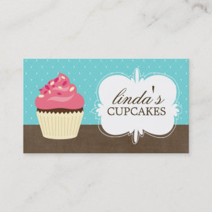 Whimsical Cupcake Business Cards