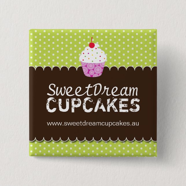 WHIMSICAL CUPCAKE PIN (Front)
