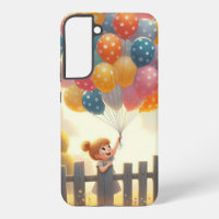 Whimsical/cute balloon girl art