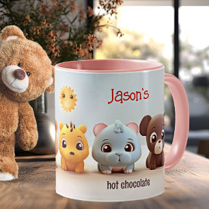 Whimsical Cute Dogs Gifts for Kids Mug