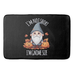 Whimsical Cute Gnome in Autumn Bath Mat