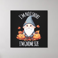 Whimsical Cute Gnome in Autumn