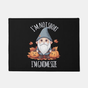 Whimsical Cute Gnome in Autumn Doormat