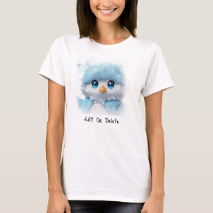 *~* Whimsical Cute KAWII Blue Bird AP54  Art T-Shirt