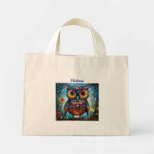 Whimsical Cute Owl Personalised 