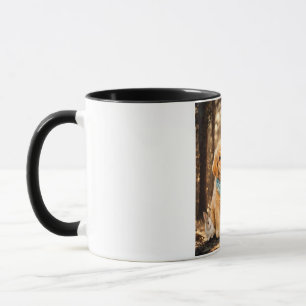 Whimsical Cute Pet Nature illustration Mug