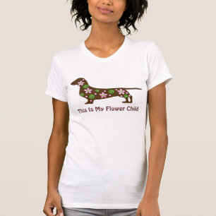 Whimsical Dachshund T-shirt
