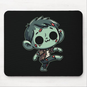 Whimsical Dancing Zombie - Halloween Undead Mouse Mat