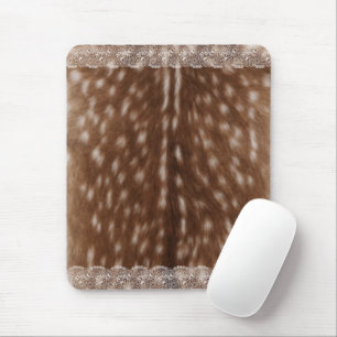 Whimsical deer mouse pad. mat