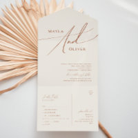 Whimsical Desert | Beige Casual Seal and Send