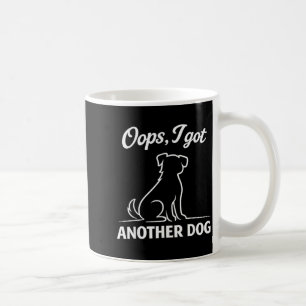 Whimsical Dog Mum and Funny Puppy Rescue Animal Coffee Mug