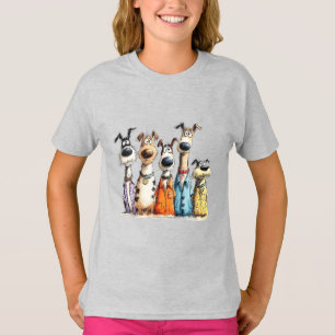 Whimsical dogs T-Shirt