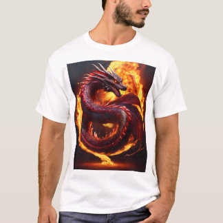 Whimsical Dragon Dreamscape T-Shirt" T-Shirt