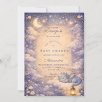 Whimsical Dragon Fantasy Baby Shower