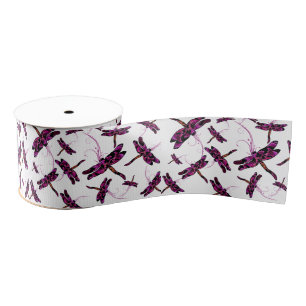 Whimsical Dragonflies Grosgrain Ribbon