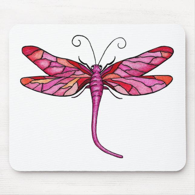 Whimsical Dragonflies Mouse Mat (Front)