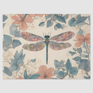 Whimsical Dragonfly Tissue Paper