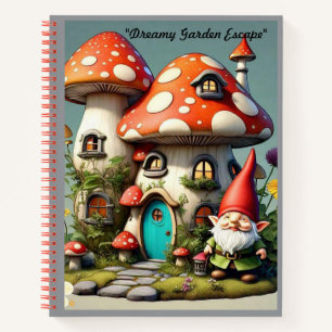 "Whimsical Dream Garden" Notebook