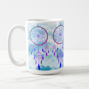 Whimsical Dreamcatchers in the Sky Coffee Mug