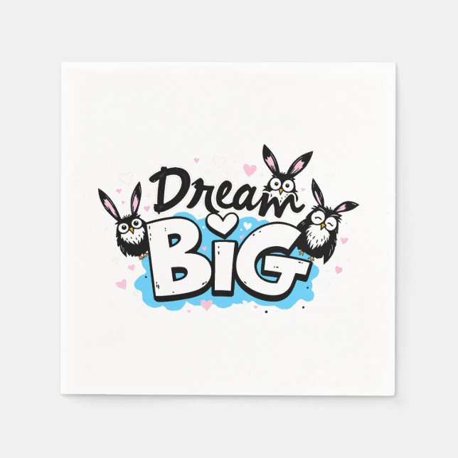 Whimsical Dreamers Napkin (Front)