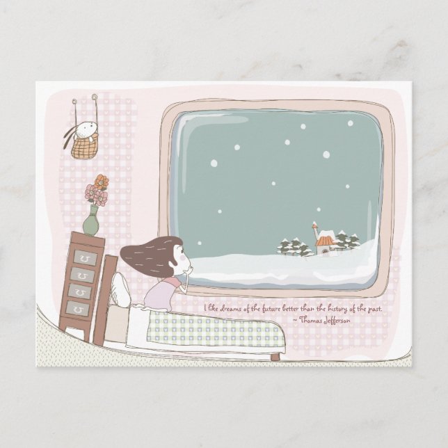 Whimsical Dreamscape 12 Postcard (Front)