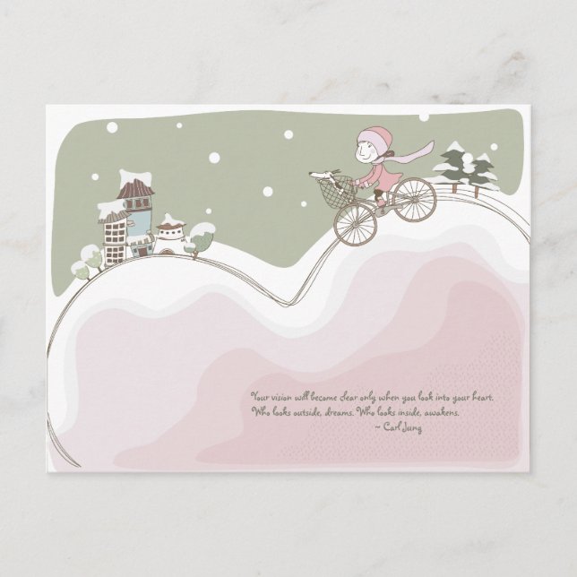 Whimsical Dreamscape 2 Postcard (Front)