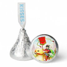 Whimsical Easter Greetings: Rider on Giant Chick